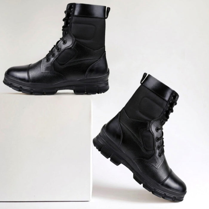 High Ankle Boots With Toe