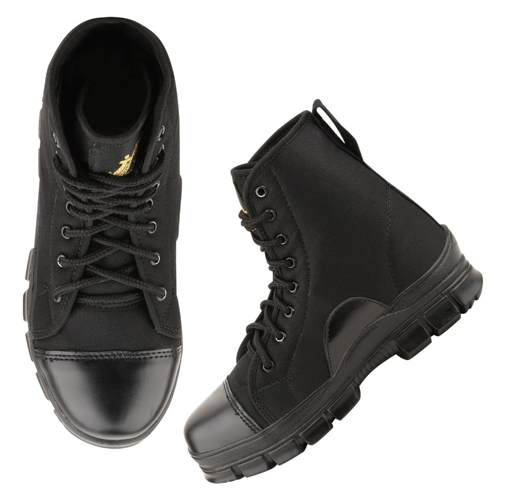 INDIAN WARRIOR BLACK PANTHER TOE JUNGLE BOOT