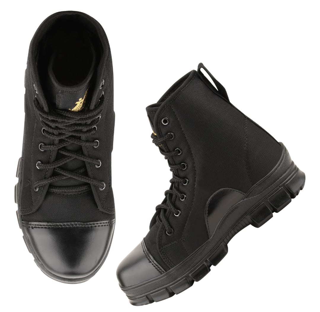 INDIAN WARRIOR BLACK PANTHER TOE JUNGLE BOOT