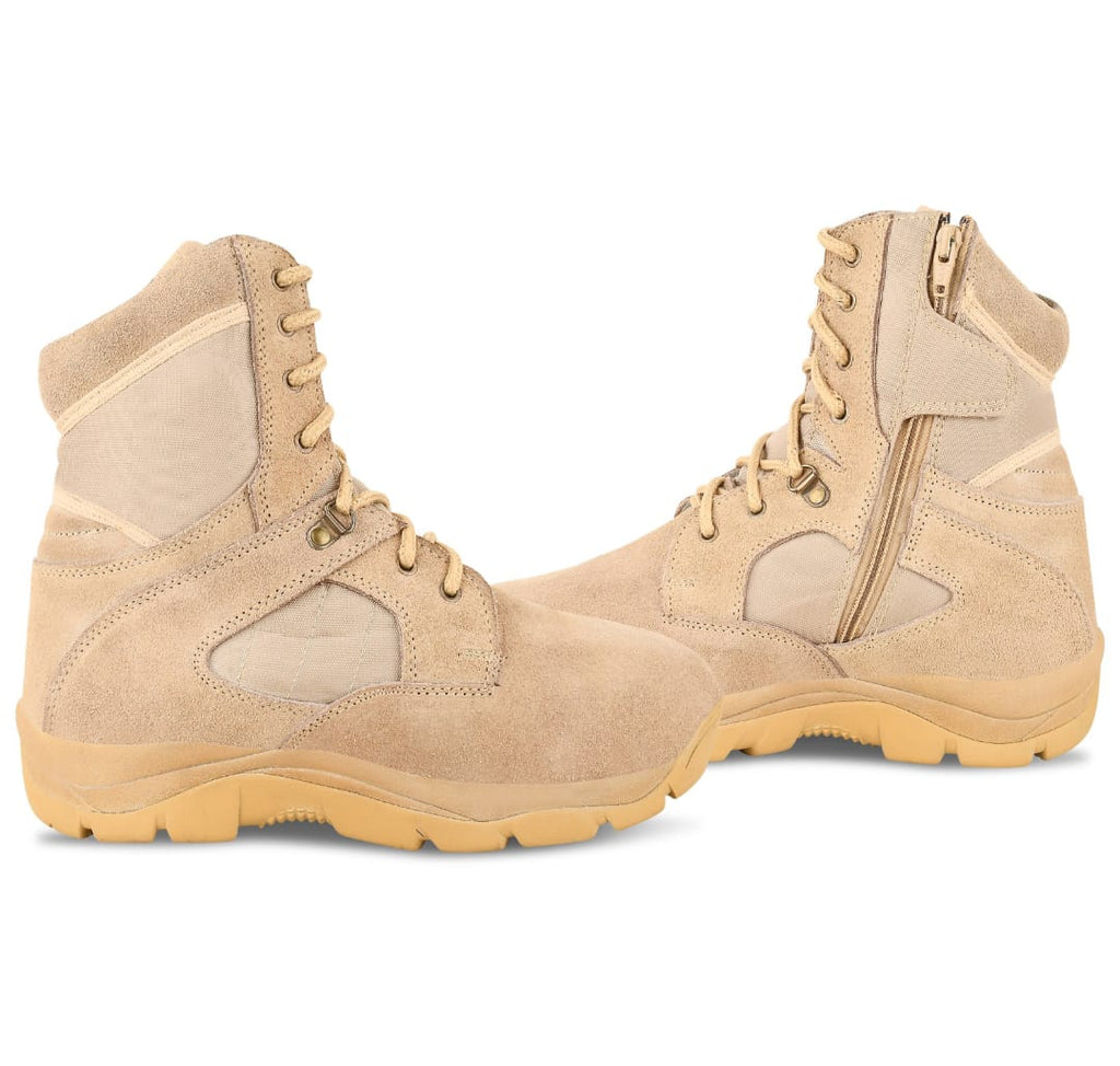 BENERA DESERT WARRIOR S/ZIPPER 8.0 MILITARY & TACTICAL BOOT