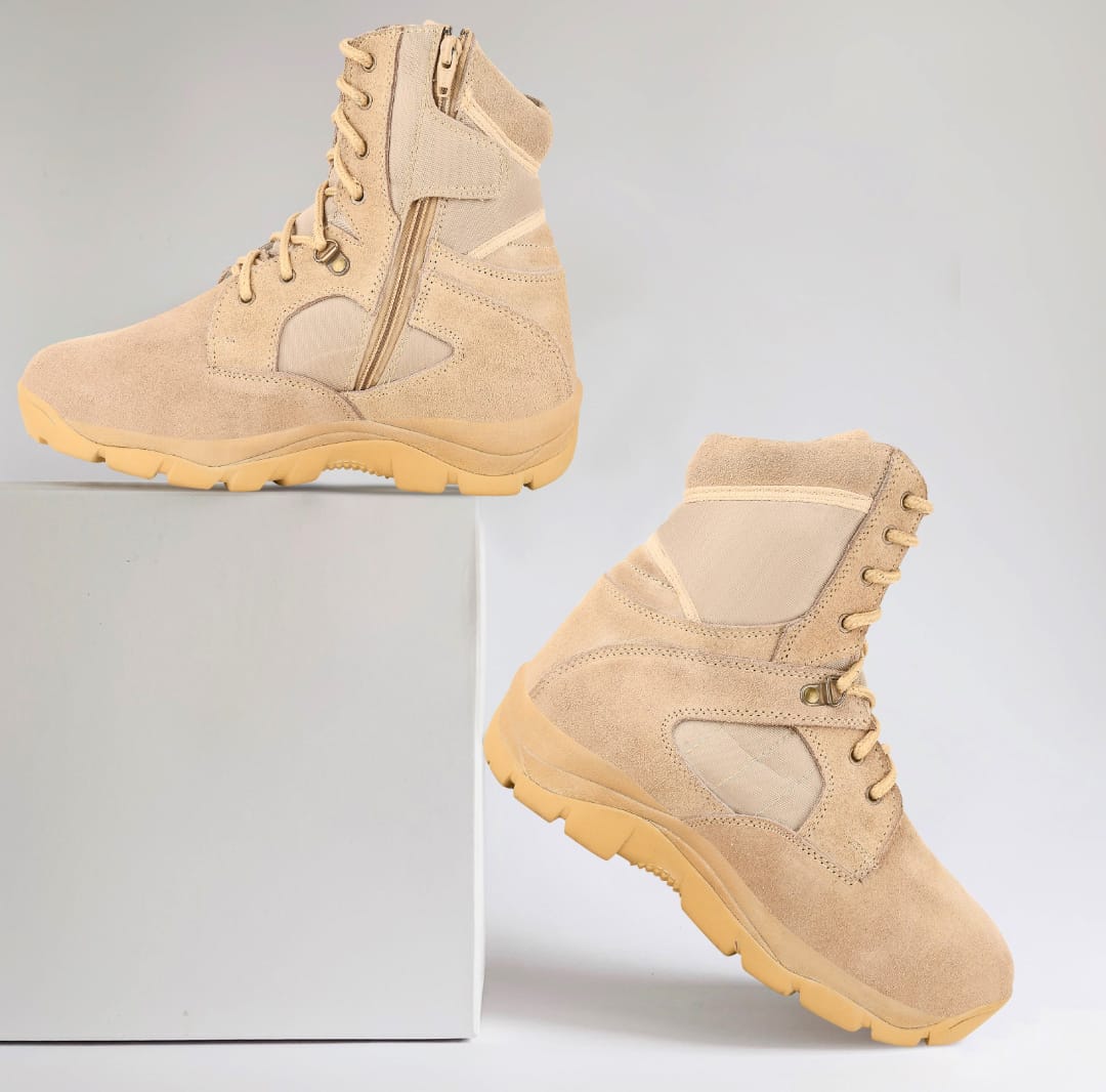 BENERA DESERT WARRIOR S/ZIPPER 8.0 MILITARY & TACTICAL BOOT