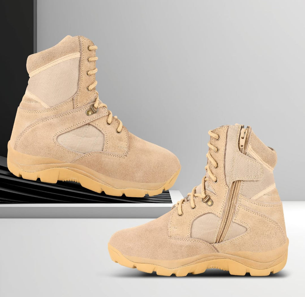 BENERA DESERT WARRIOR S/ZIPPER 8.0 MILITARY & TACTICAL BOOT