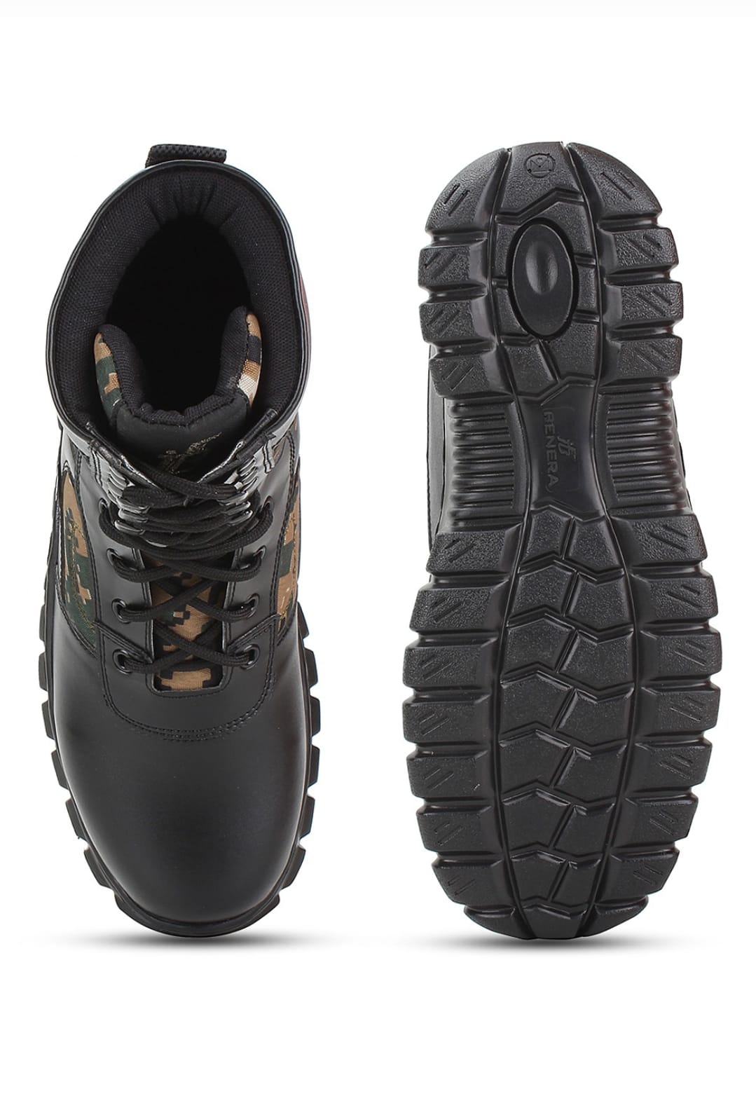 BENERA DIGITAL CAMOUFLAGE TREK 106 MILITARY & TACTICAL BOOT