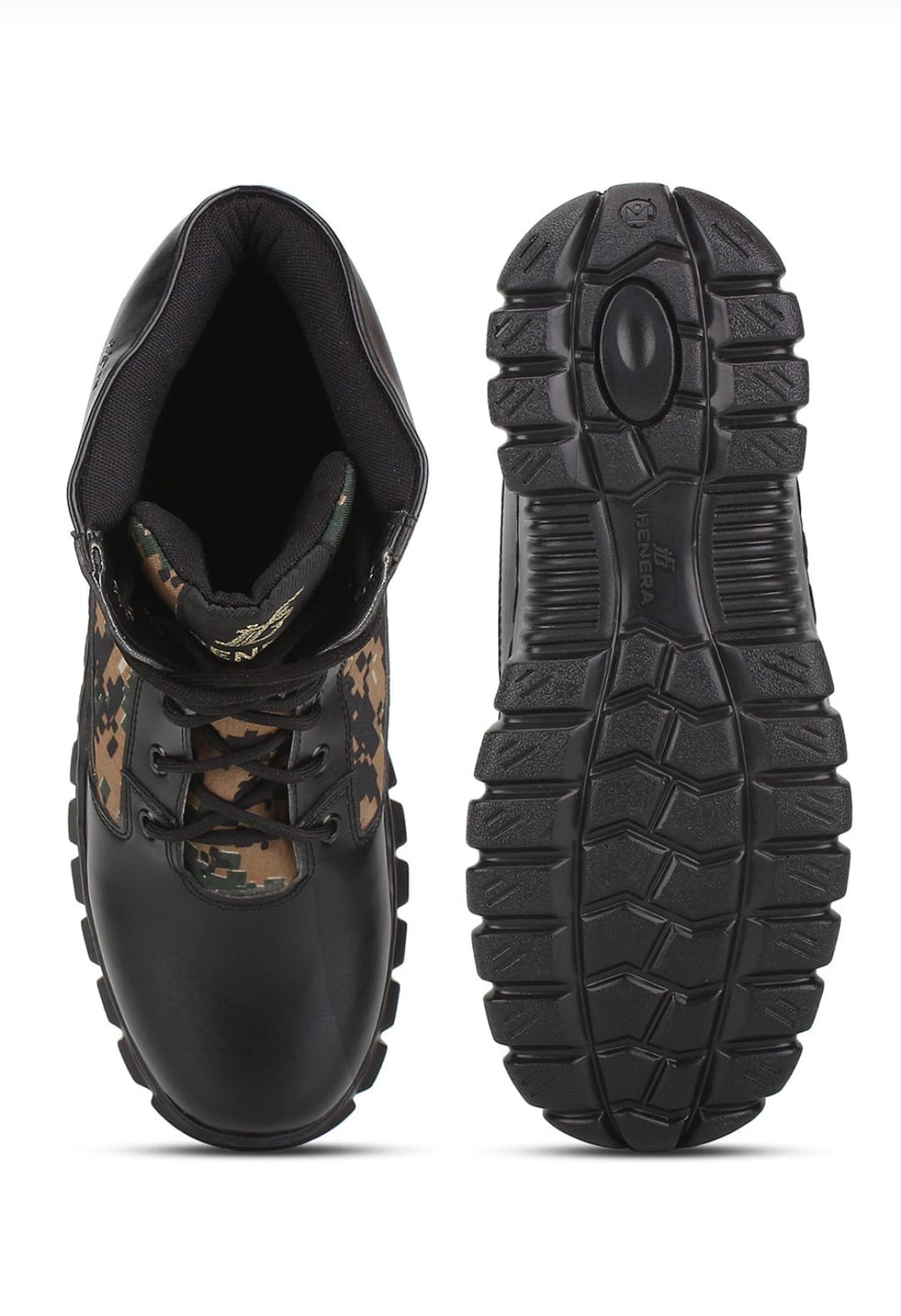 BENERA DIGITAL CAMOUFLAGE TREK 106 MILITARY & TACTICAL BOOT